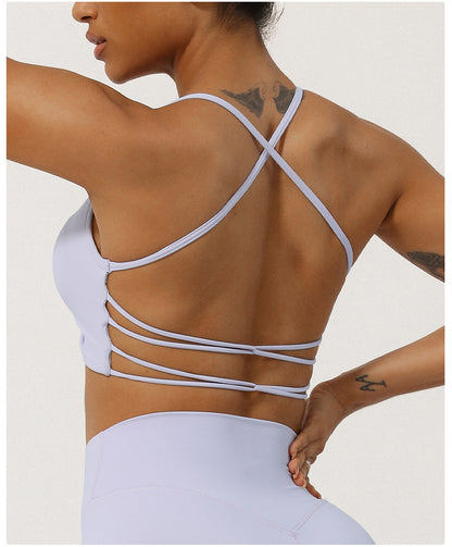 Cross Back Sports Bra