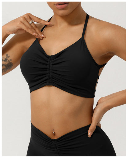 Cross Back Sports Bra