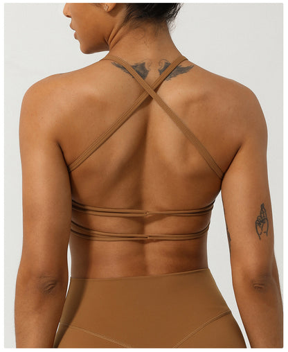 Cross Back Sports Bra