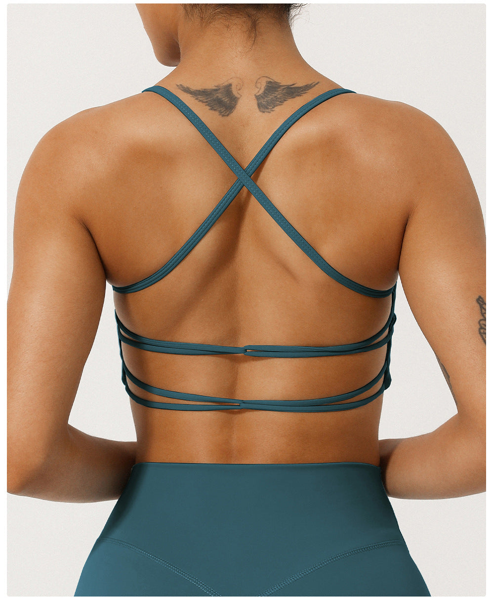 Cross Back Sports Bra